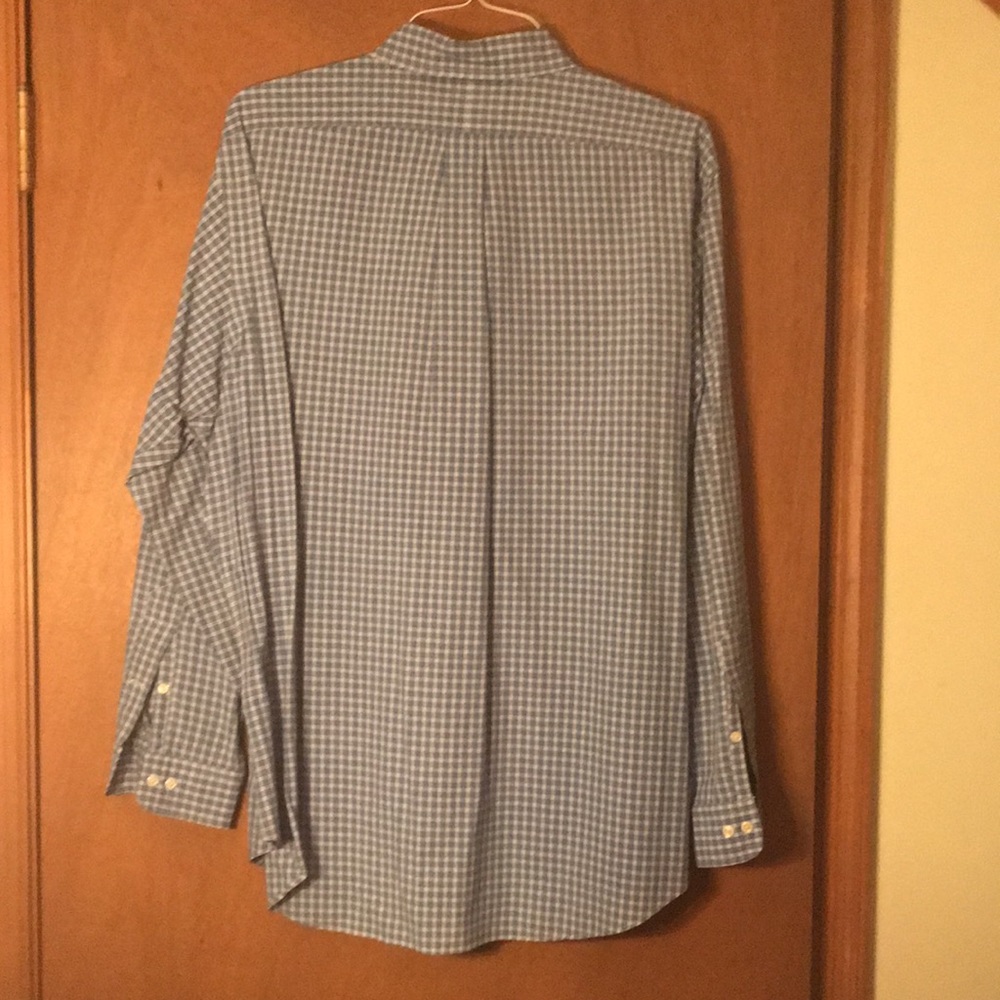 Two blues Ralph Lauren plaid button down - Picture 5 of 5